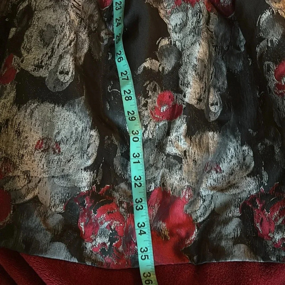 AGB fashion Luxe Floral Jacquard Mini party dress Sz 6 - Picture 9 of 15